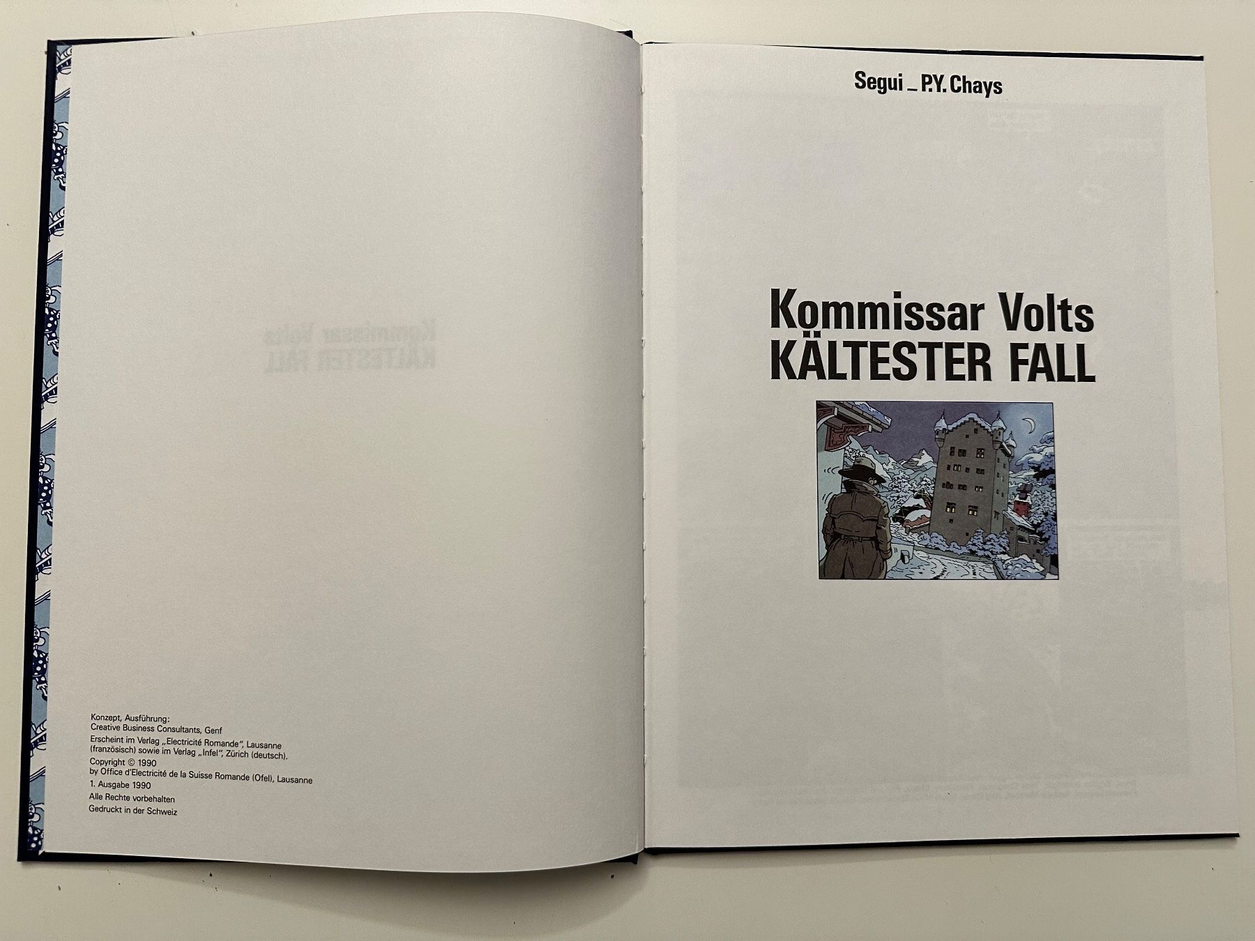 Fumetti: KOMMISSAR VOLTS KÄLTESTER FALL - HARDCOVER – Usato da Münsingen venduto da Ganjam 3