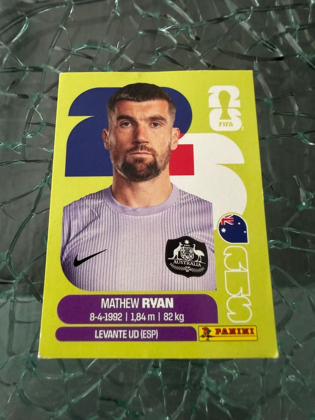 Panini Sammelbilder & Trading cards: WM 2026 - Panini - Mathew Ryan - AUS 2 – Gebraucht aus Pfäffikon ZH von Marcodesi76