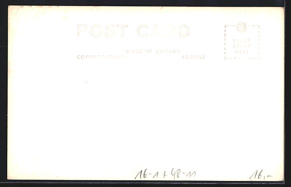 Cartoline postali: Crosby /Ontario, Mann im Ruderboot mit r – Usato da Berlin venduto da bartko-reher 1