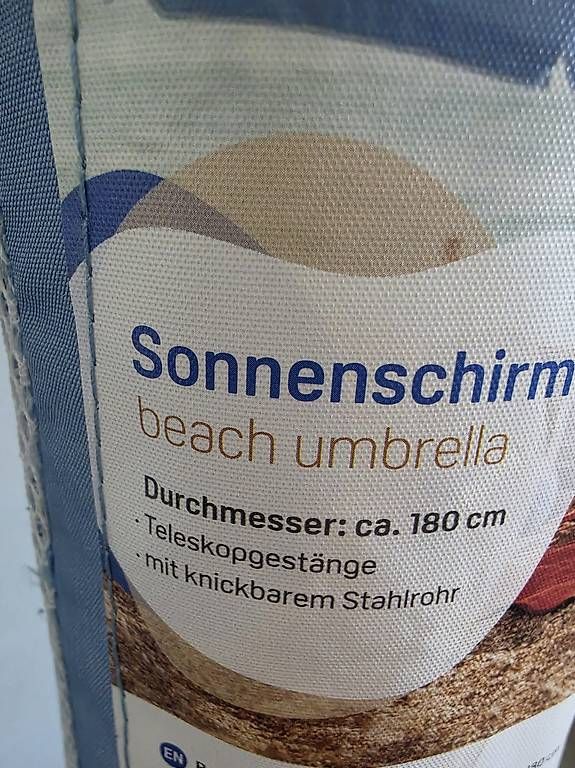 Sonnenschirme: Neuer Sonnenschirm ca.180cm – Gebraucht aus Staufen von mar_wf6r