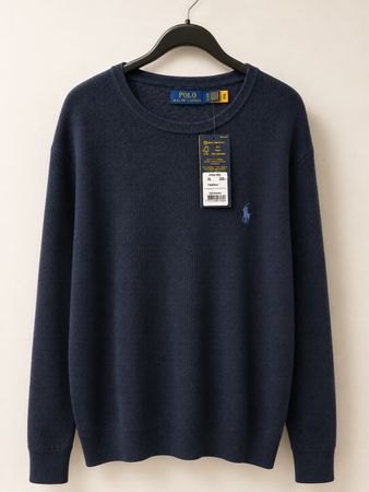 Herren Pullover Polo Ralph Lauren dunkelblau Grösse XL- NEU