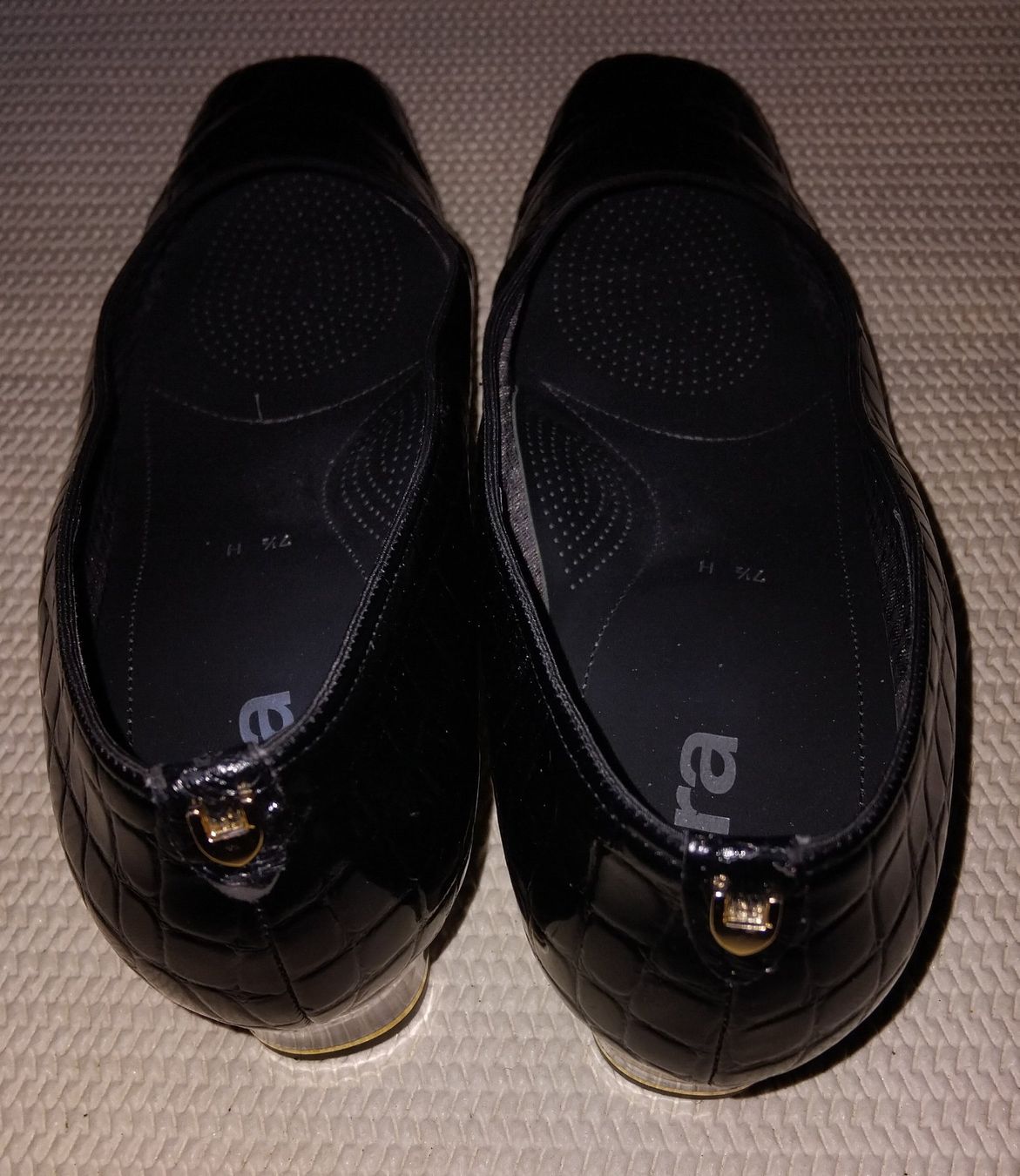 Ara Scarpe da donna: Lack-Lederschuhe Gr. 71/2 - Weite H – Usato da Rorschach venduto da kristys 7