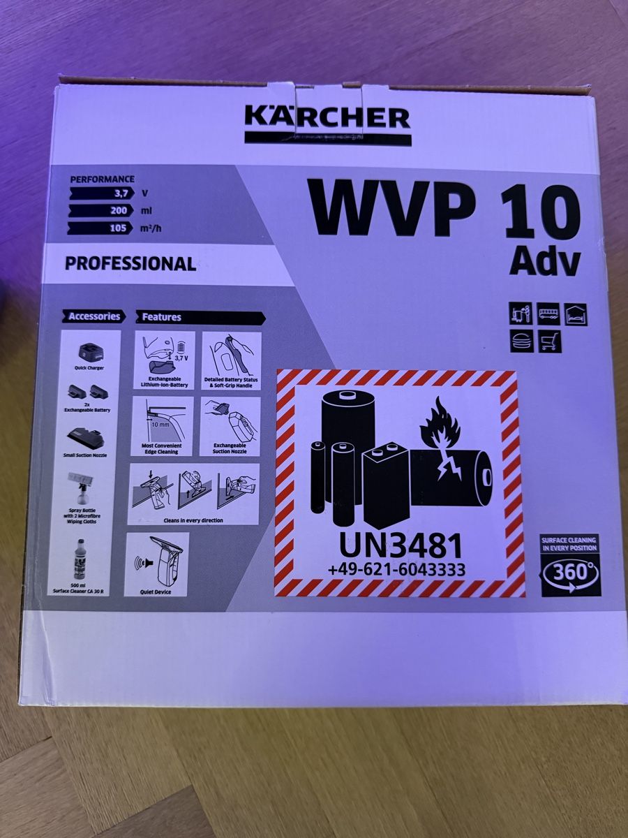 Kärcher Sonstiges für Haushalt & Wohnen: Kärcher WVP 10 Adv Nasssauger, Fenstersauger oder andere  – Neu (gemäss Beschreibung) aus Zollikofen von Danijela1983 4