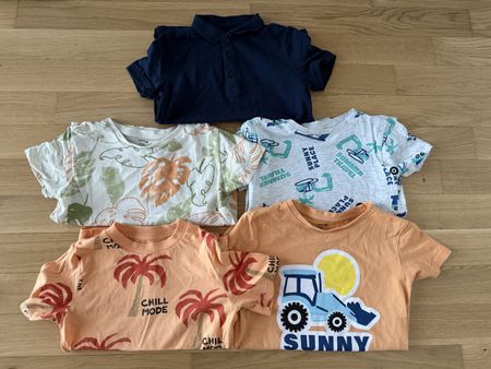 Kinder kleiderpaket kurzarm tshirt 110/116