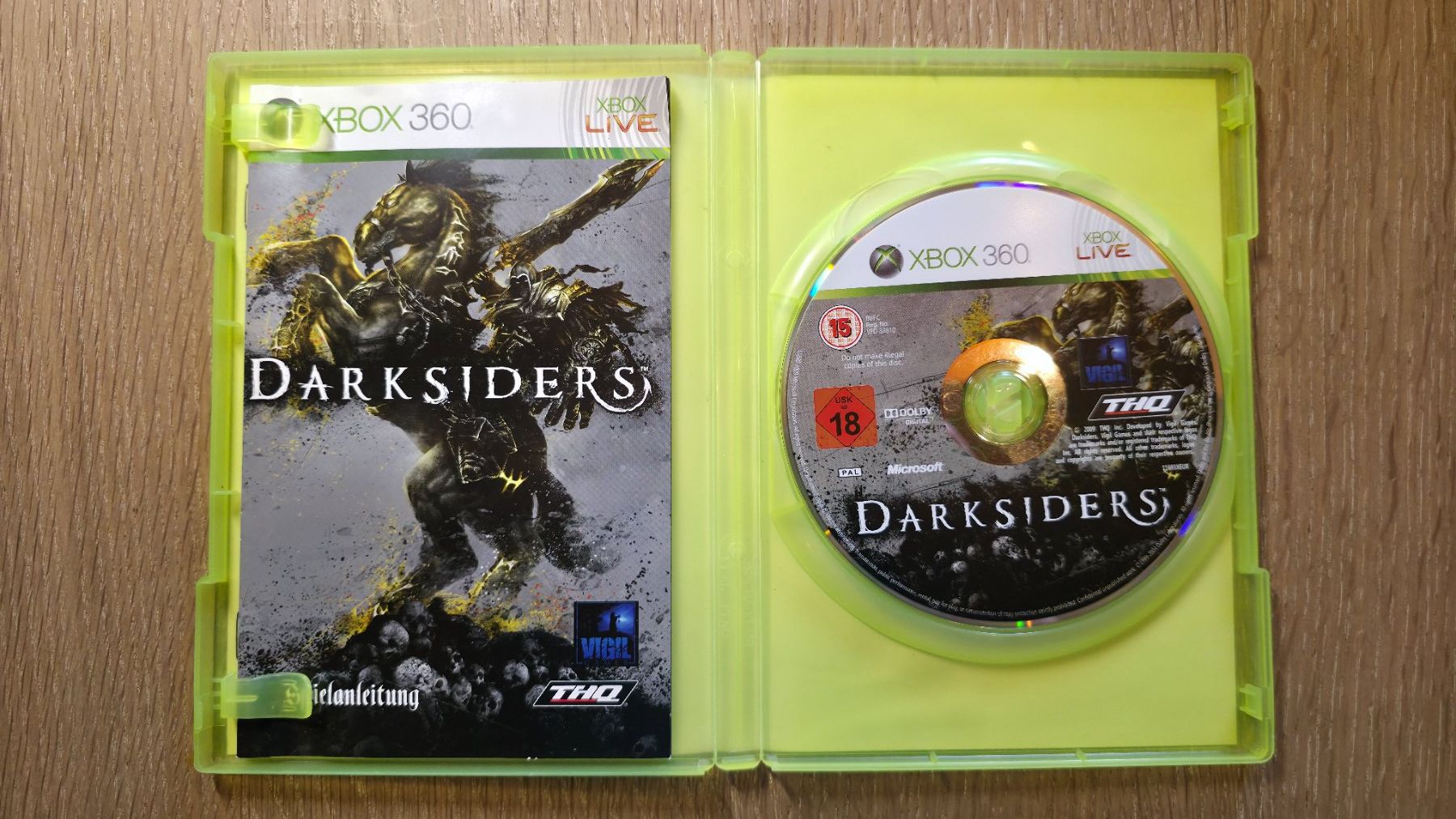 Microsoft Giochi: XBox 360, Darksiders, THQ, Uncut, OVP – Usato da Sirnach venduto da TheMrFreeman 2