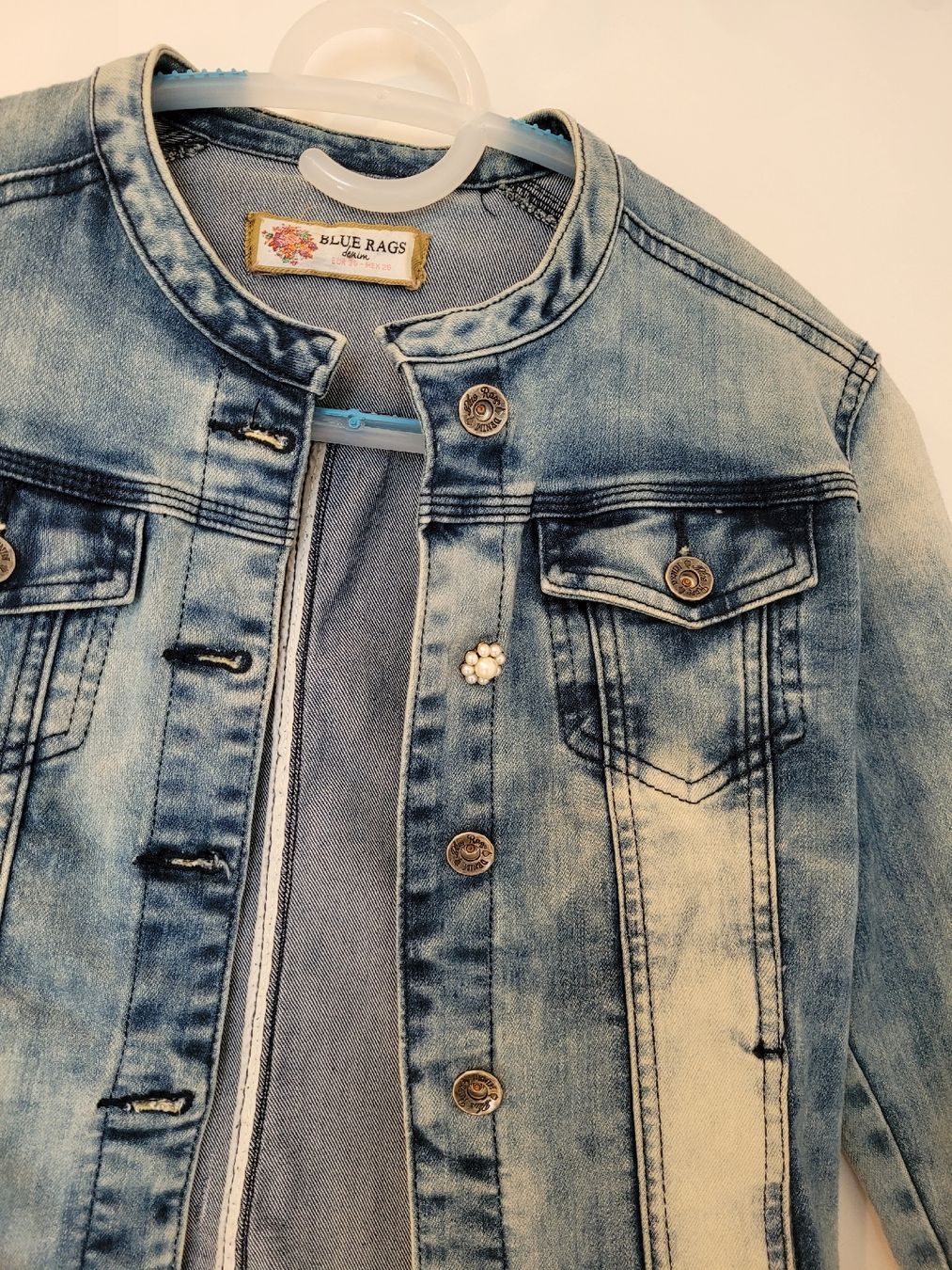 Jacken: Jeansjacke Gr. S, hellblau – Gebraucht aus Bennau von Moonshine_68 2