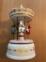 Spieluhr Karussell mit Pferden, Vintage Zustand