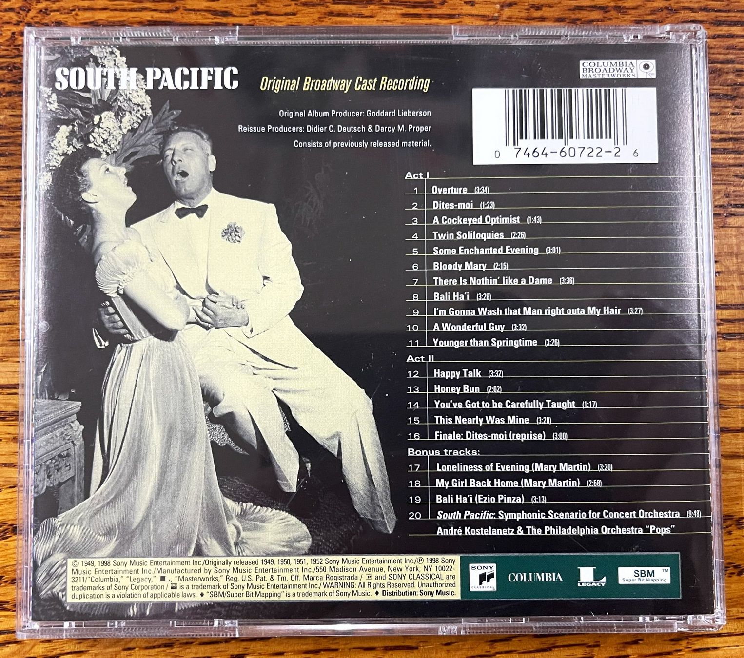 CD: Sout Pacific CD – Usato da Oftringen venduto da Vucki 1