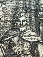💚 HISTORISCHER KUPFERSTICH Wenceslas Hollar  💚 1654