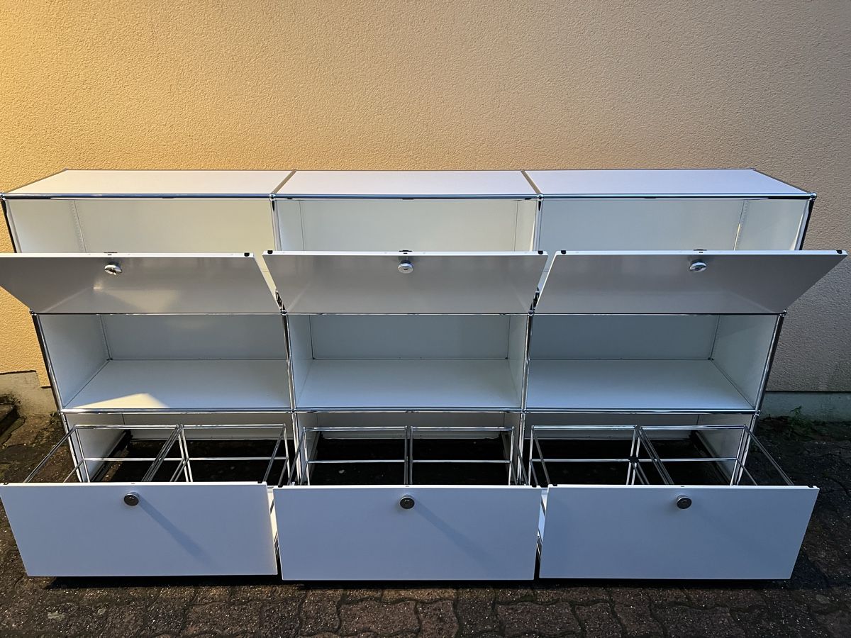 Kommoden: USM Haller Sideboard Reinweiss 3x3 – Gebraucht aus Dietikon von Kumar_Occasionen 4