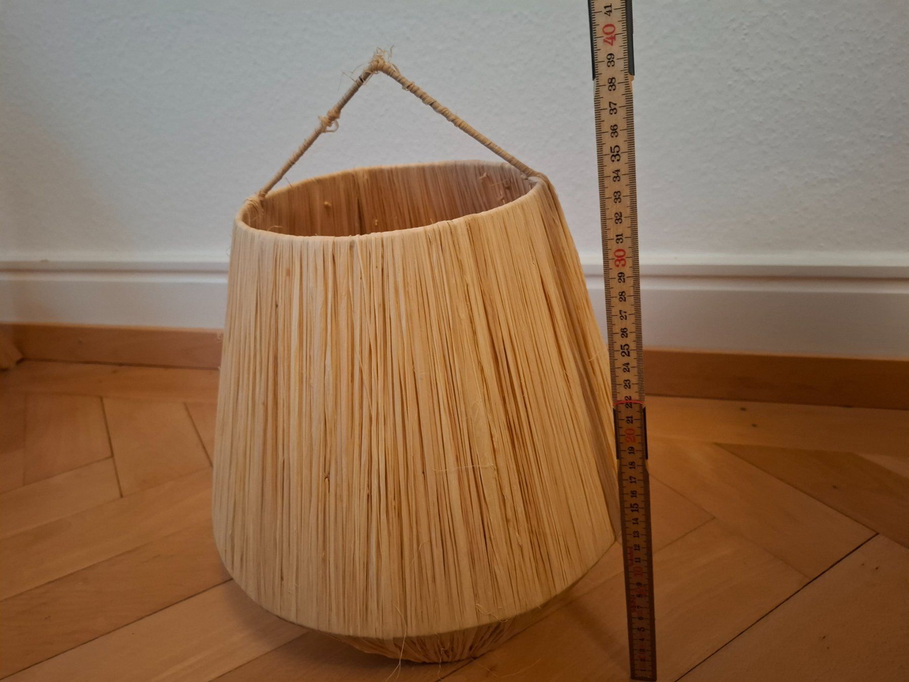 Paralumi: Handgefertigter Raffia Lampenschirm | Boho – Nuovo (secondo la descrizione) da Luzern venduto da tutti-i-venti 2