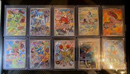 Lot 10 cartes Pokémon 🏴󠁧󠁢󠁥󠁮󠁧󠁿 First Partner , AR , FA
