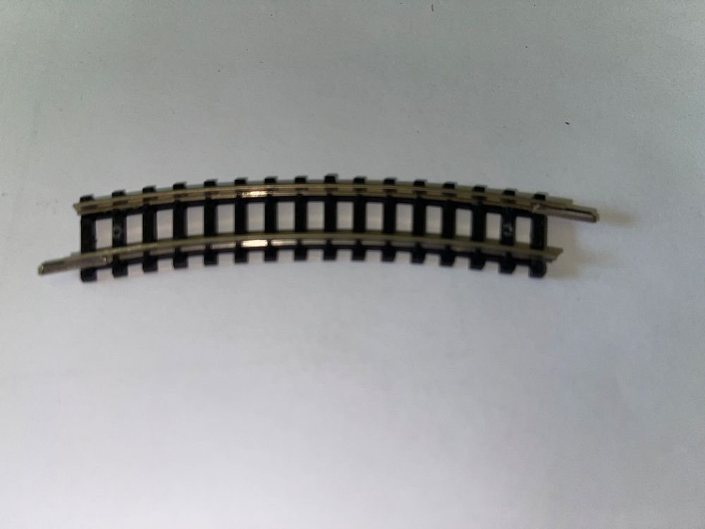 Trix Spur N 14912 Gebogenes Gleis R1 30° 7 Stück siehe Foto CK2045