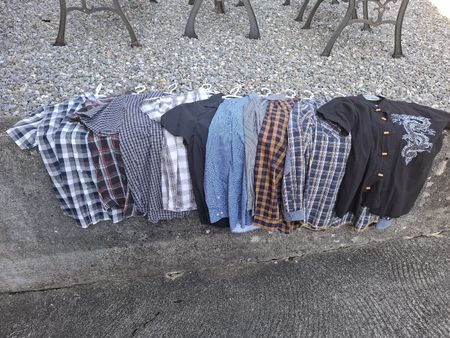 Herren Hemden 10 Stk. verschiedene Marken Grössen L und XL