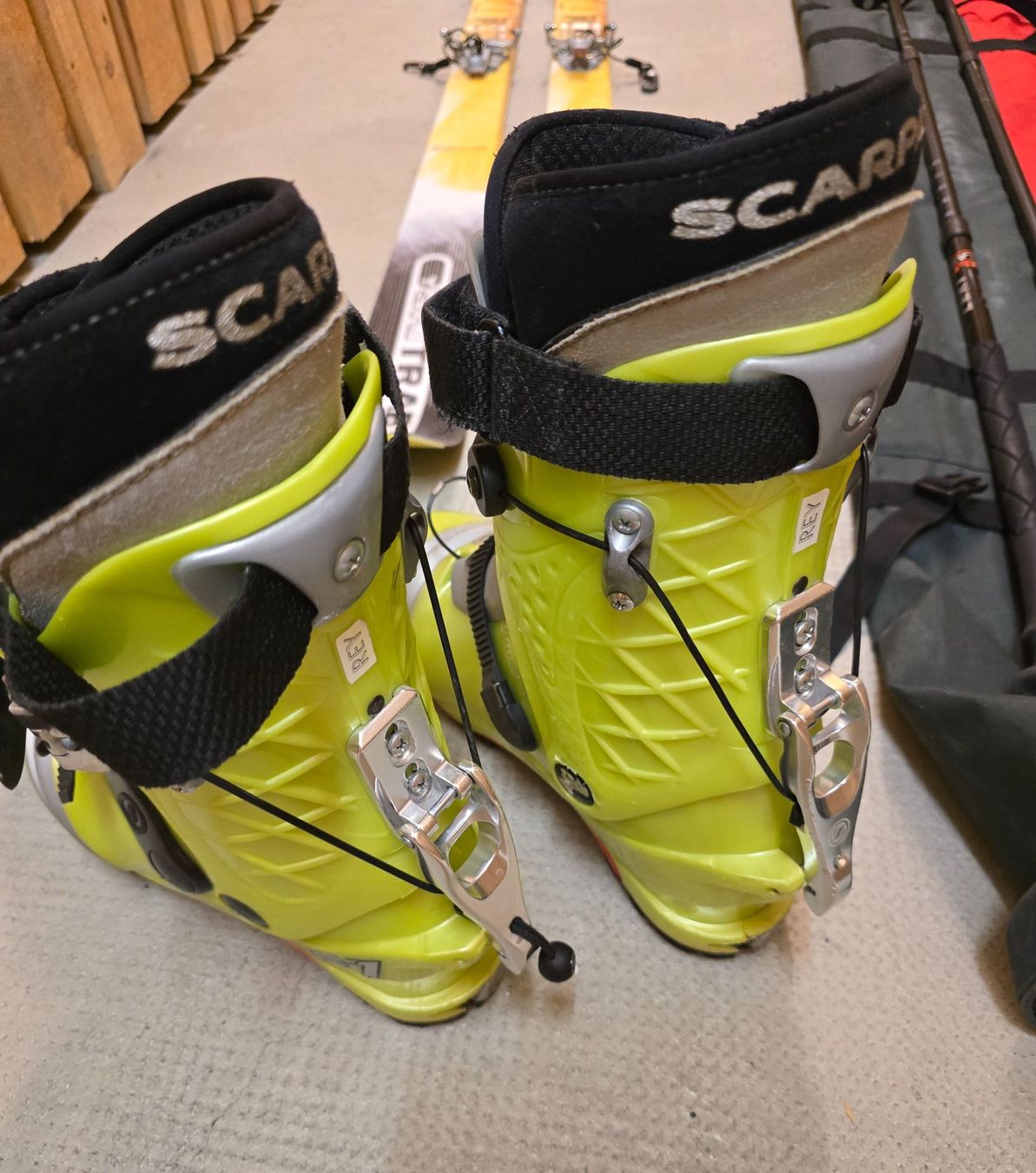 Skis: Set peaux + SKITRAB 171 + chaussures + housse + batons – Gebraucht aus Genève von Moonman 7