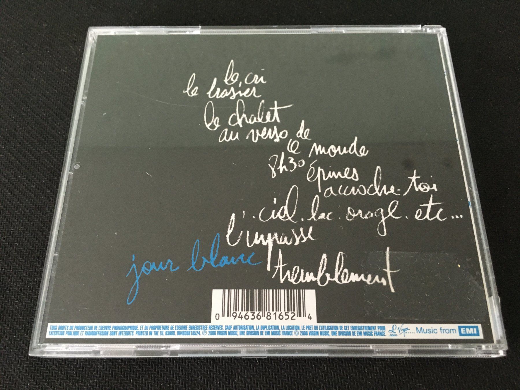 CD: Jour Blanc - Polar -CD- – Usato da St.Gallen venduto da MedienJoe 2
