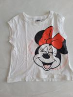 T-Shirt Disney Minnie Maus weiss bedruckt gebraucht