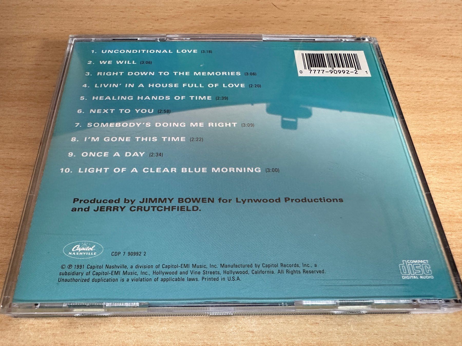 CDs: Glen Campbell – Unconditional Love – Gebraucht aus Rikon im Tösstal von Alpenmutz 1