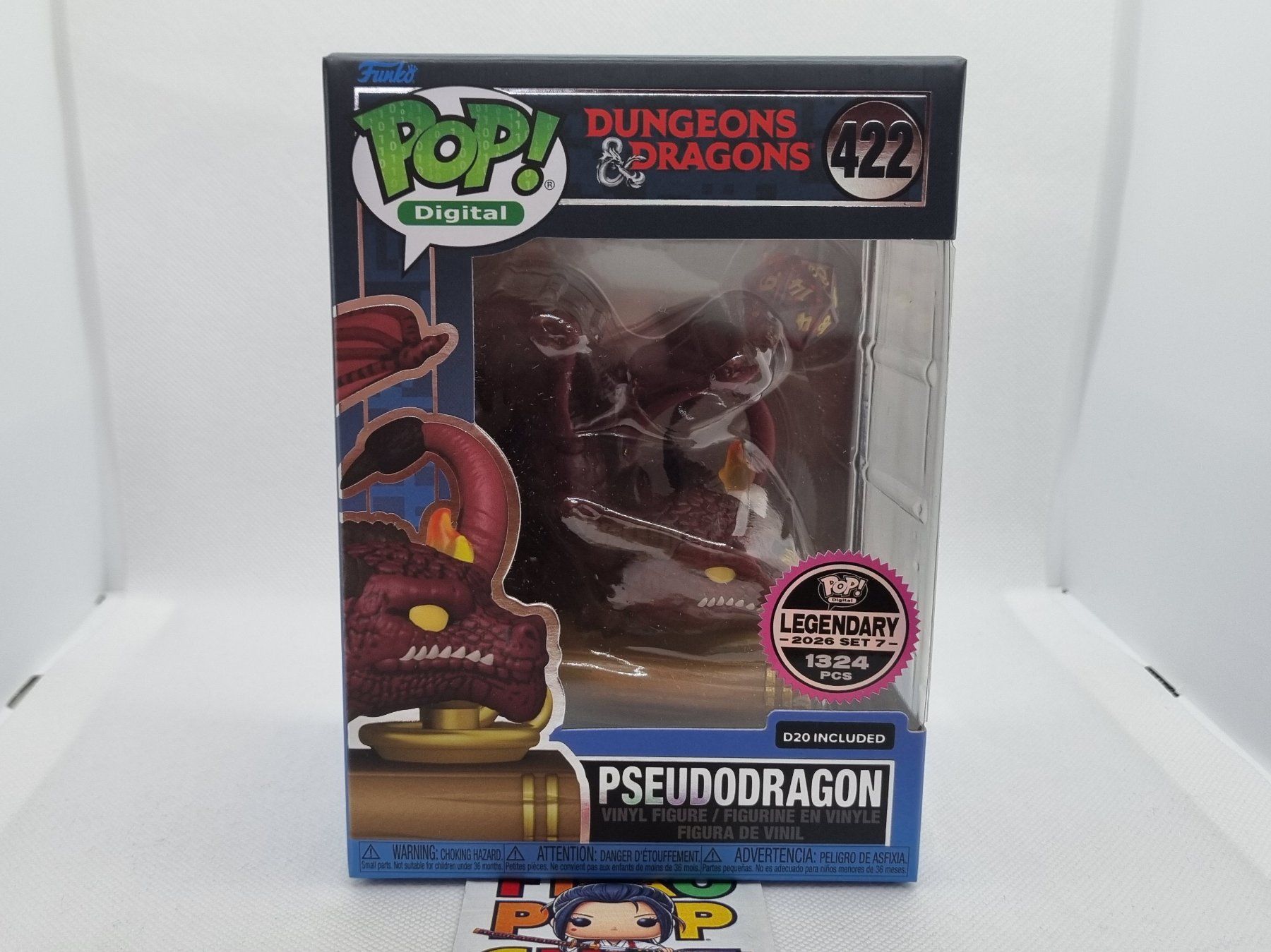 Funko Statuette: Funko POP! Digital Dungeons & Dragons - Pseudodragon [NFT] – Nuovo (secondo la descrizione) da Vernayaz venduto da fnkochase