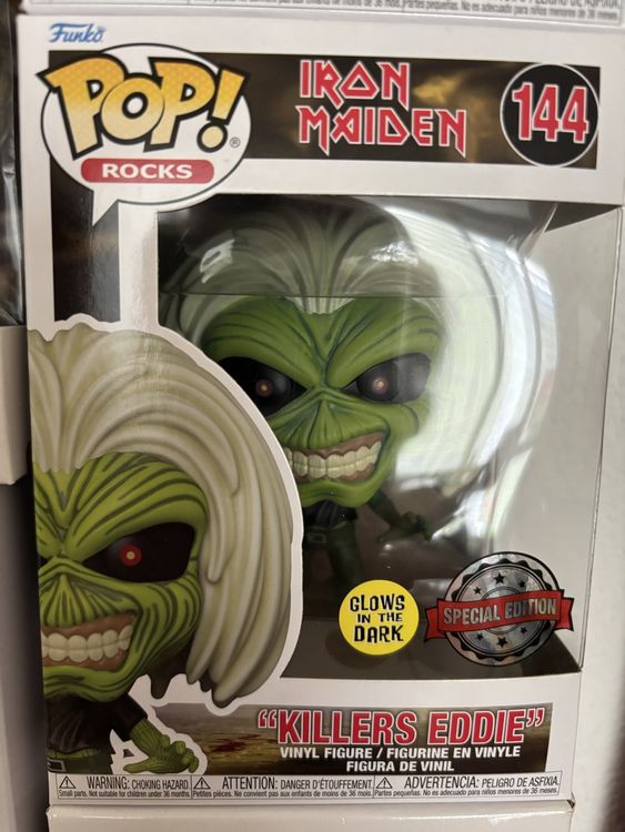 Funko Pop! Rocks: Iron Maiden - Pharaoh Eddie - Pharoah - Figurine en Vinyle à Collectionner - Idée de Cadeau - Produits Officiels - Jouets pour Les