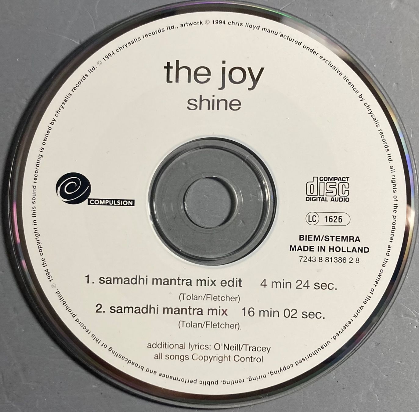 CD: THE JOY - SHINE – Usato da Poliez-Pittet venduto da Newtown-Records 1