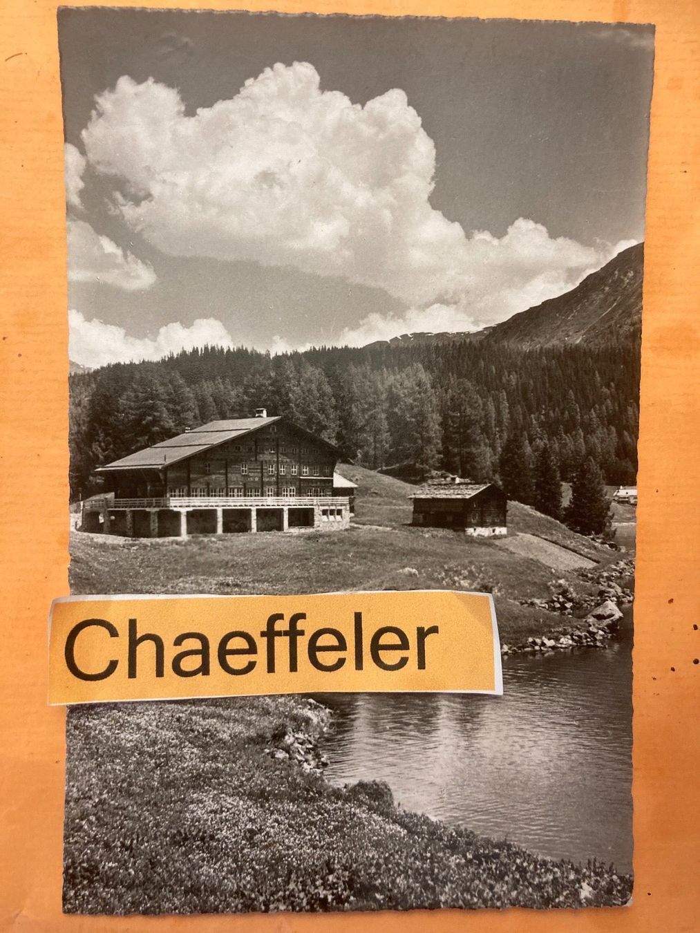 Cartoline postali: Jugendheim Th. Von Sprecher-Haus Davos- – Usato da Zürich venduto da Chaeffeler
