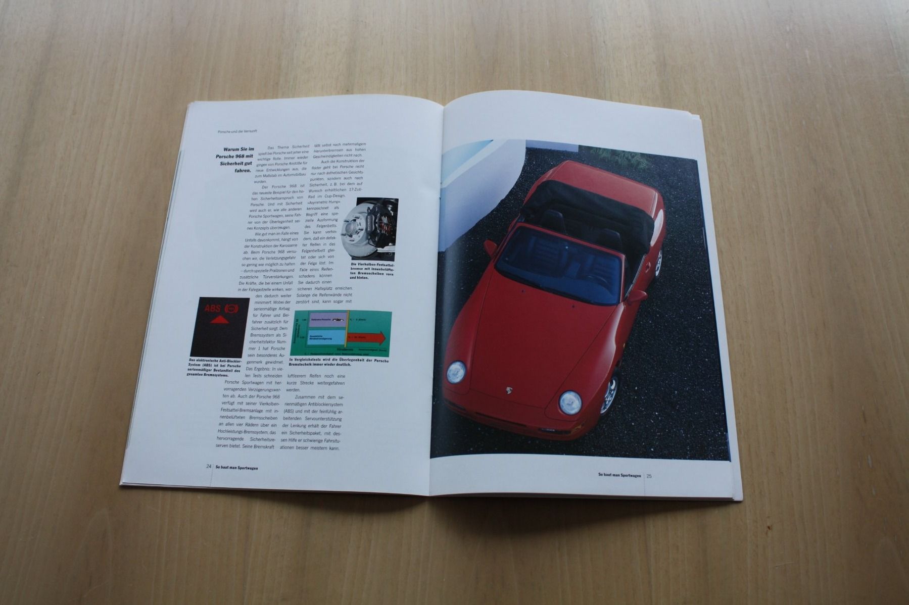 Porsche Documents: Porsche 968 Prestige Prospekt 1993 – D'occasion à Wikon par erwin400 5