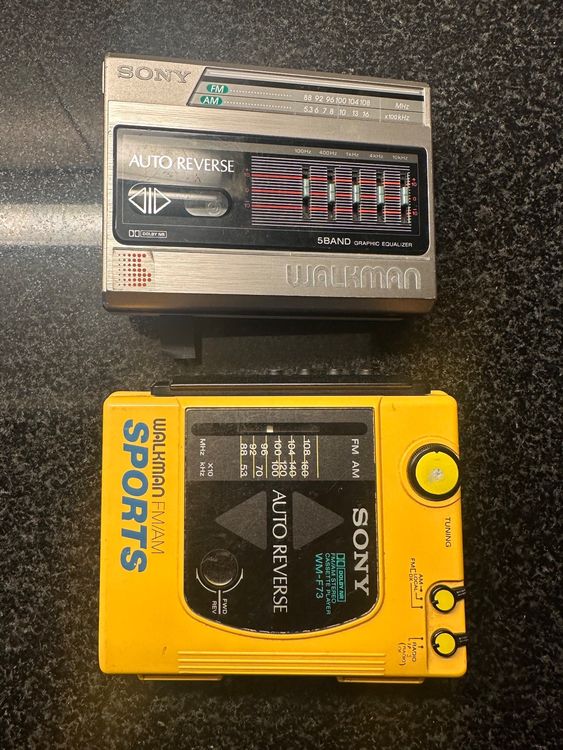 Sony Walkman F60 + Sony Sport WM F73 Defekt (Gebraucht) in Baden für ...
