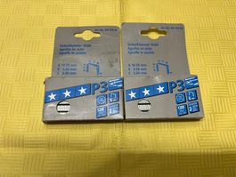 2x IP3 Tackerklammern Stahl 10.50mm 6mm 2400 Stck neu