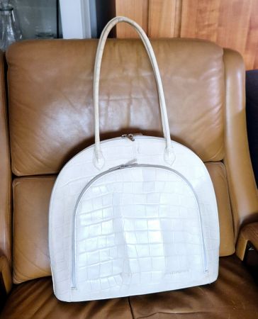 LEDERTASCHE TASCHE LEDER BAG CEEME PACINESS OVAL ANIMAL PRIN