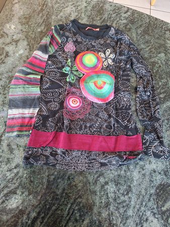 Desigual Shirt Gr. 13/14, bunter Print