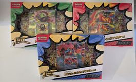 Pokémon Héros Transcendants – Lot de 3 Coffrets Méga – Neufs