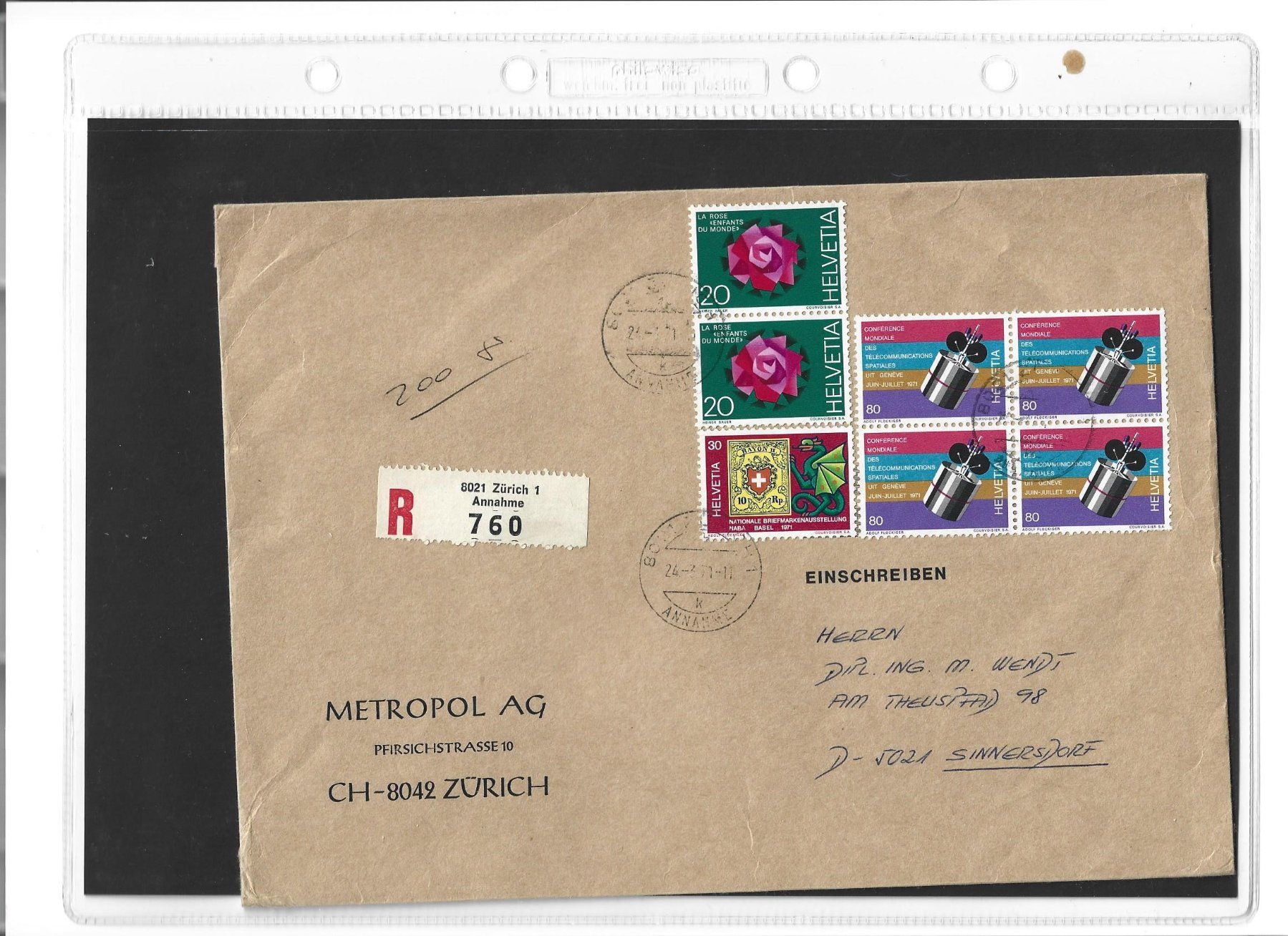 Alle Briefmarken: 10 lettres 10 Buchstaben – Gebraucht aus Delemont von toutdubon11 4