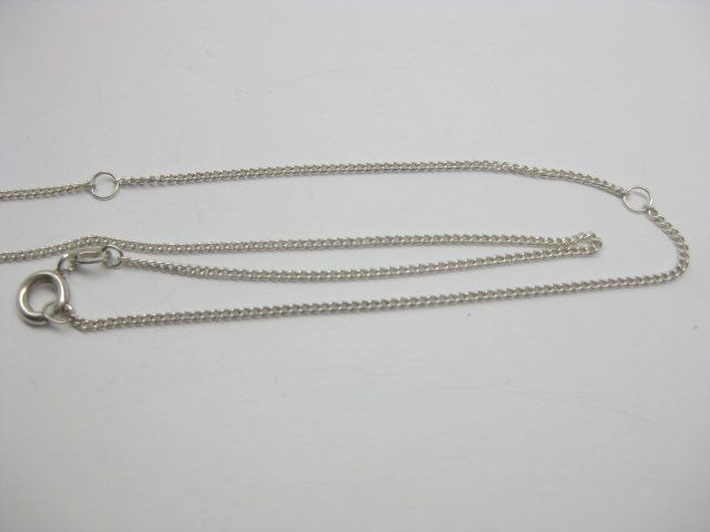 Ketten: Panzerkette Kette Collier Doppel-Herz Silber 835 + MP – Gebraucht aus Ermatingen von Decovin 5