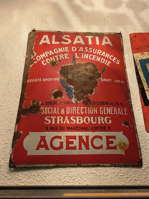 Ecriteaux: Schild Metall alt – D'occasion à Schaffhausen par Airsue