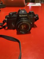Nikon EM + 50mm pancake f1.8 E ais 