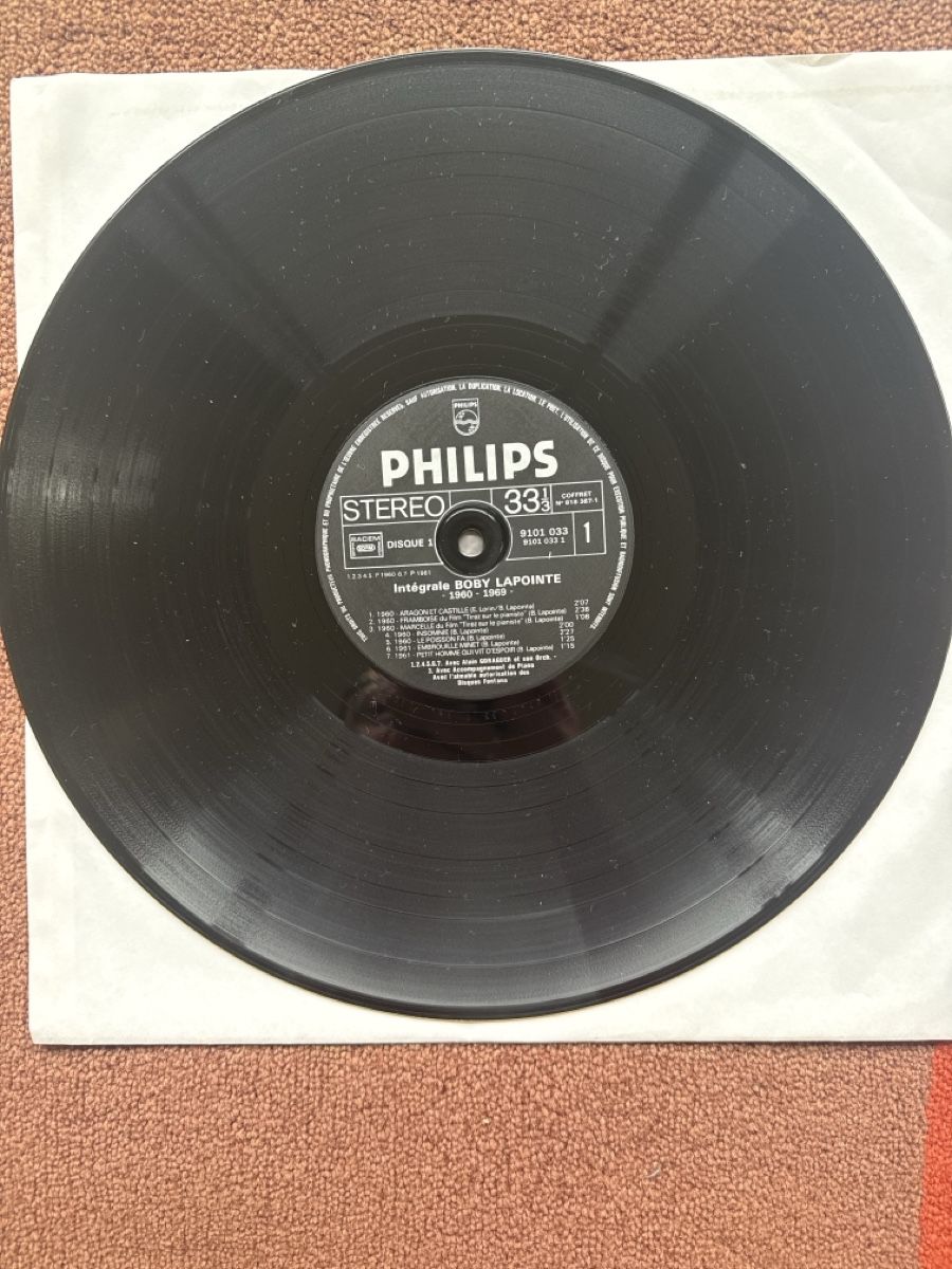 Vinyles: Bob y Lainporte Intégrale vinyle 4 disques Philips 1983 – D'occasion à Givisiez par My_favorite_shop 2