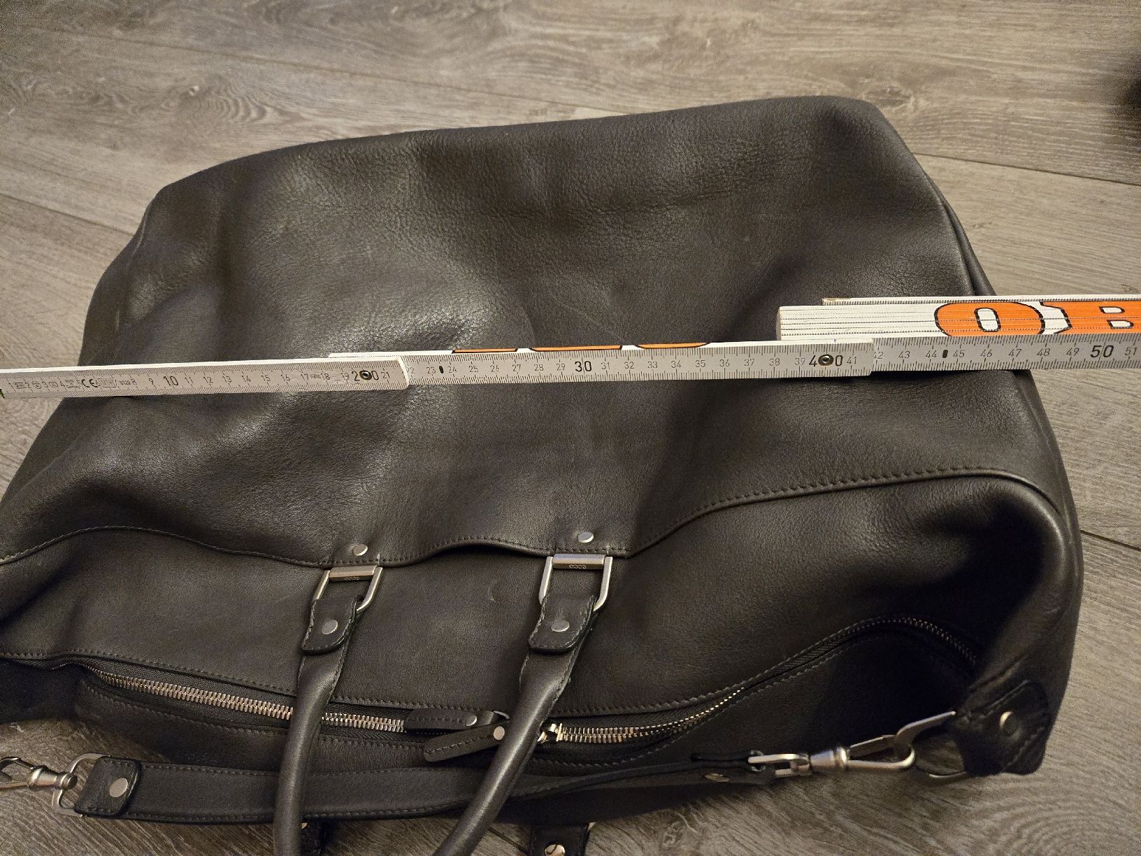 Ecco Borse: Ecco grosse Ledertasche grau – Usato da Winterthur venduto da nuschi72 5