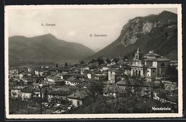 Mendrisio, Ortsansicht mit S. Giorgio un