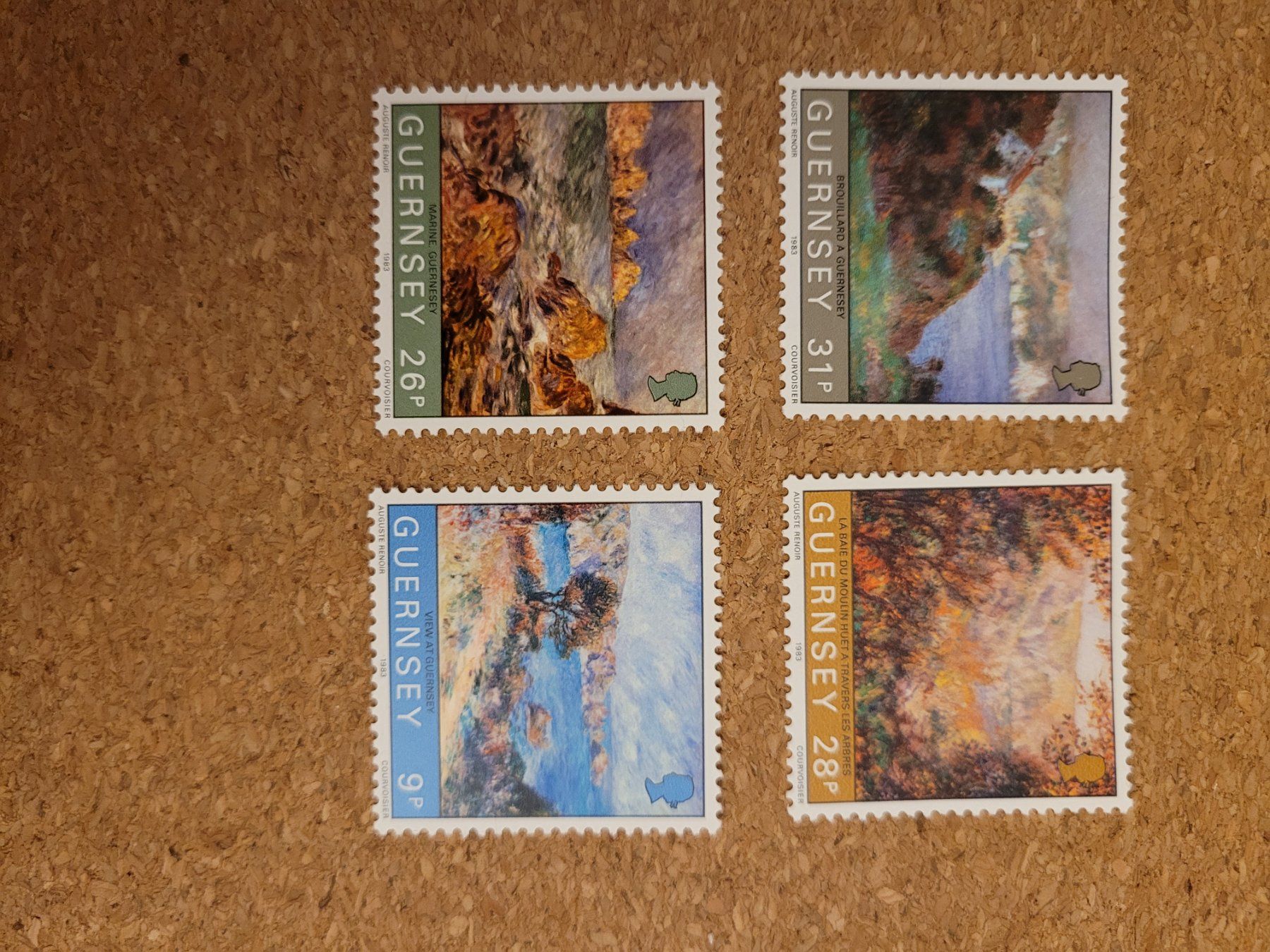 Alle Briefmarken: Marken Guernsey – Gebraucht aus Inwil von Flower2325