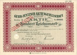 Gebr. Jentzsch AG, Naundorf - 1928