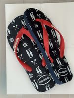 Havaianas Flip Flops navy fish motif size 39-40