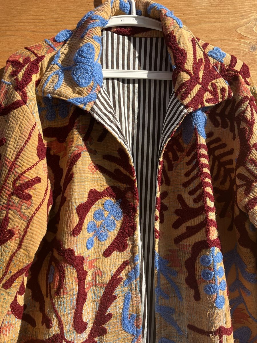 Mäntel: Long Bohemian Jacket – Handmade embroidered – Neu und originalverpackt aus Chiasso von Pat_chuli 5