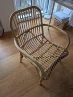 Sessel aus Rattan hellbraun in top Zustand