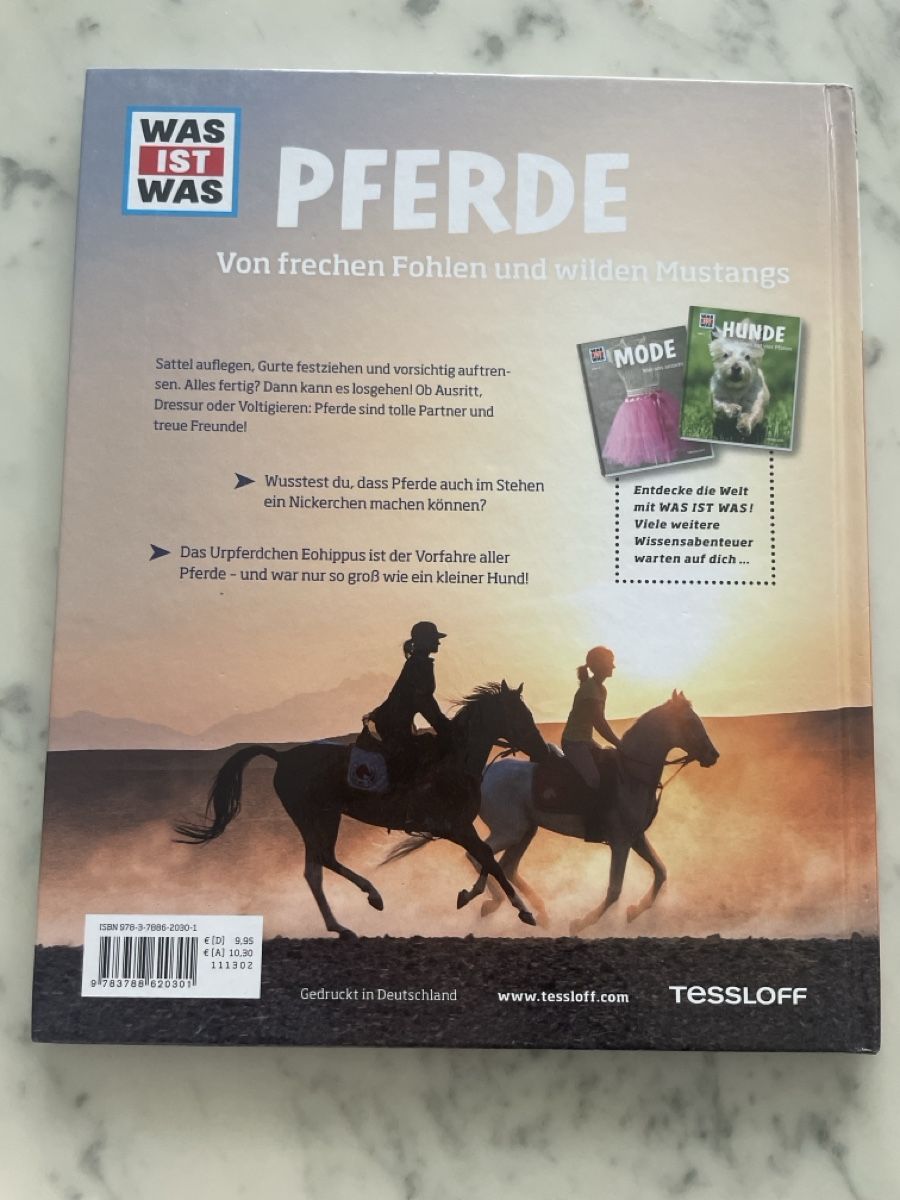 Libri: WAS IST WAS, Pferde – Nuovo (secondo la descrizione) da Thun venduto da bue_59vc 1
