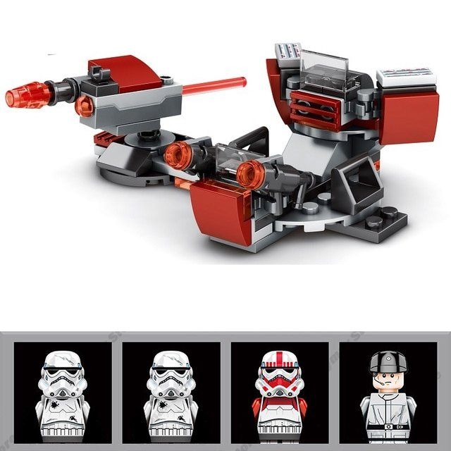 Baukästen: Star Wars Bausteinset mit 4 Figuren | Minifiguren – Neu und originalverpackt aus Oensingen von CSCollectors