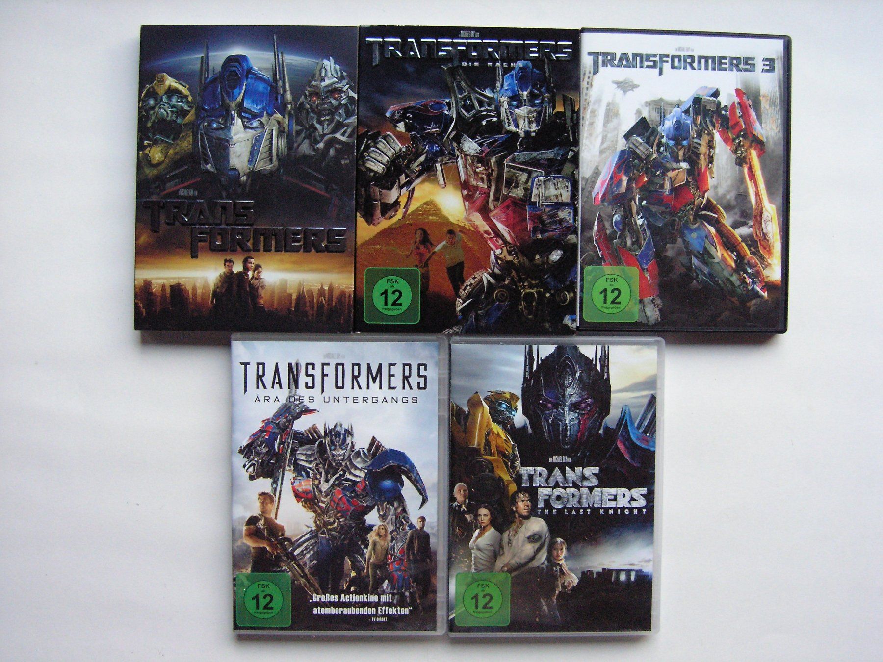 Alle DVDs: Transformers - DVD- Collection (5 DVDs) – Gebraucht aus Zuzwil SG von vette13