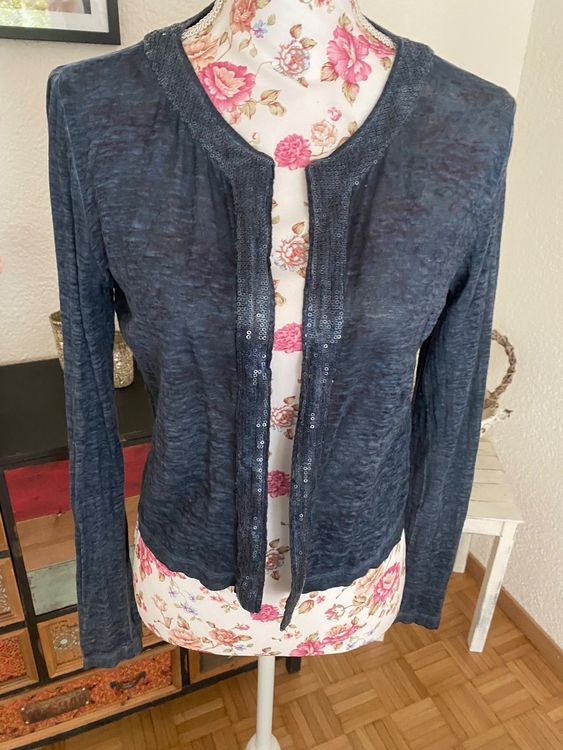Bolero Dames Feestelijk,Dames Polyester Glanzende Pailletten Ontwerp Bolero Bolero'S Cropped Tops Lange Mouw Vest Open Voorkant Doorschijnende Schouderophalende Tops Schouderjack Mantel Avondfeest C