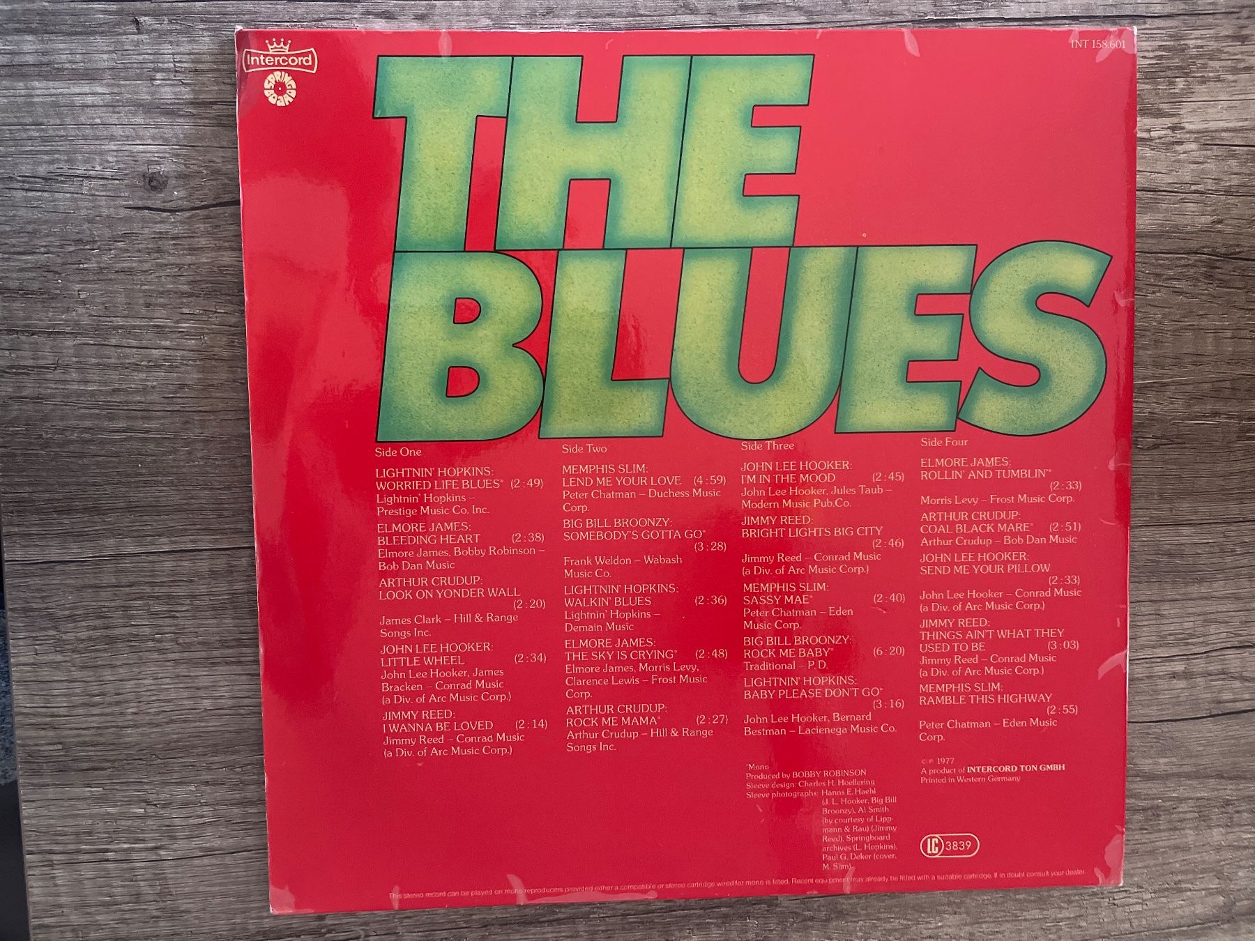 Dischi in vinile: A808/The Blues Vol. 2 – Usato da Frutigen venduto da Philippe_jsp 1