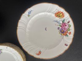 Grosse Platte, Handmalerei, Czechoslovakia, Rarität, D 34 cm